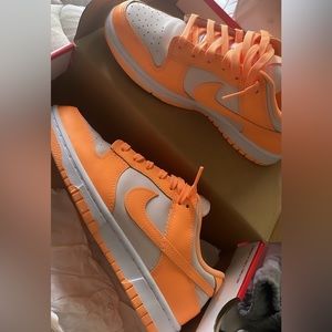 Peaches and cream dunks